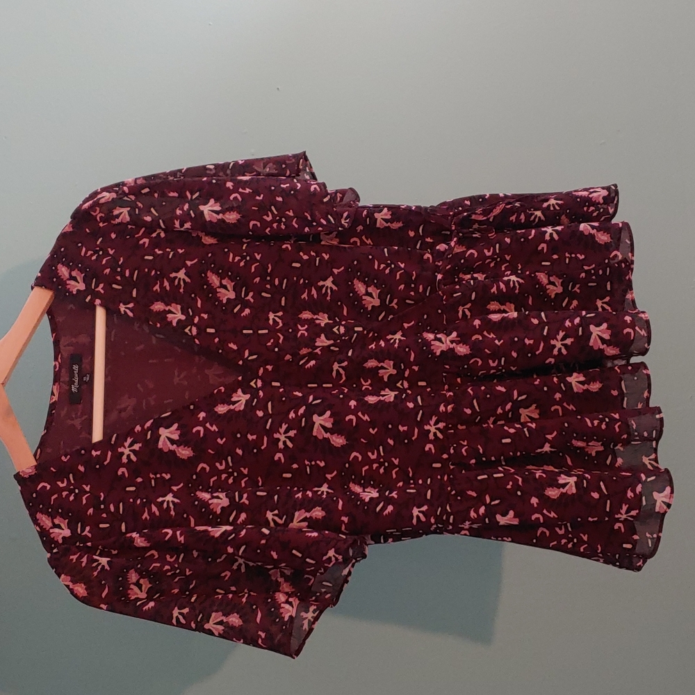 Madewell, XS, Floral, Blouse (NWOT)